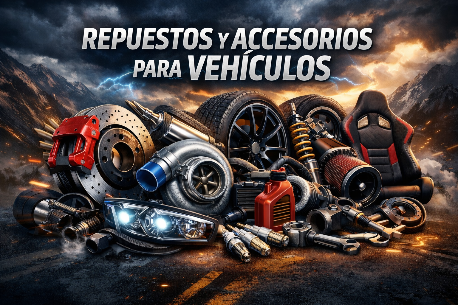 Repuestos y accesorios de Vehiculos