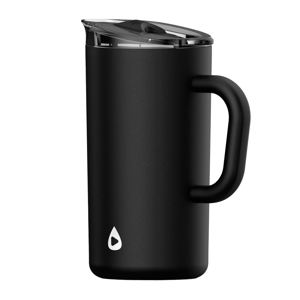 Refreshed Jarra de Acero Inoxidable con Asa y Tapa 1.98 L / 66.95 oz