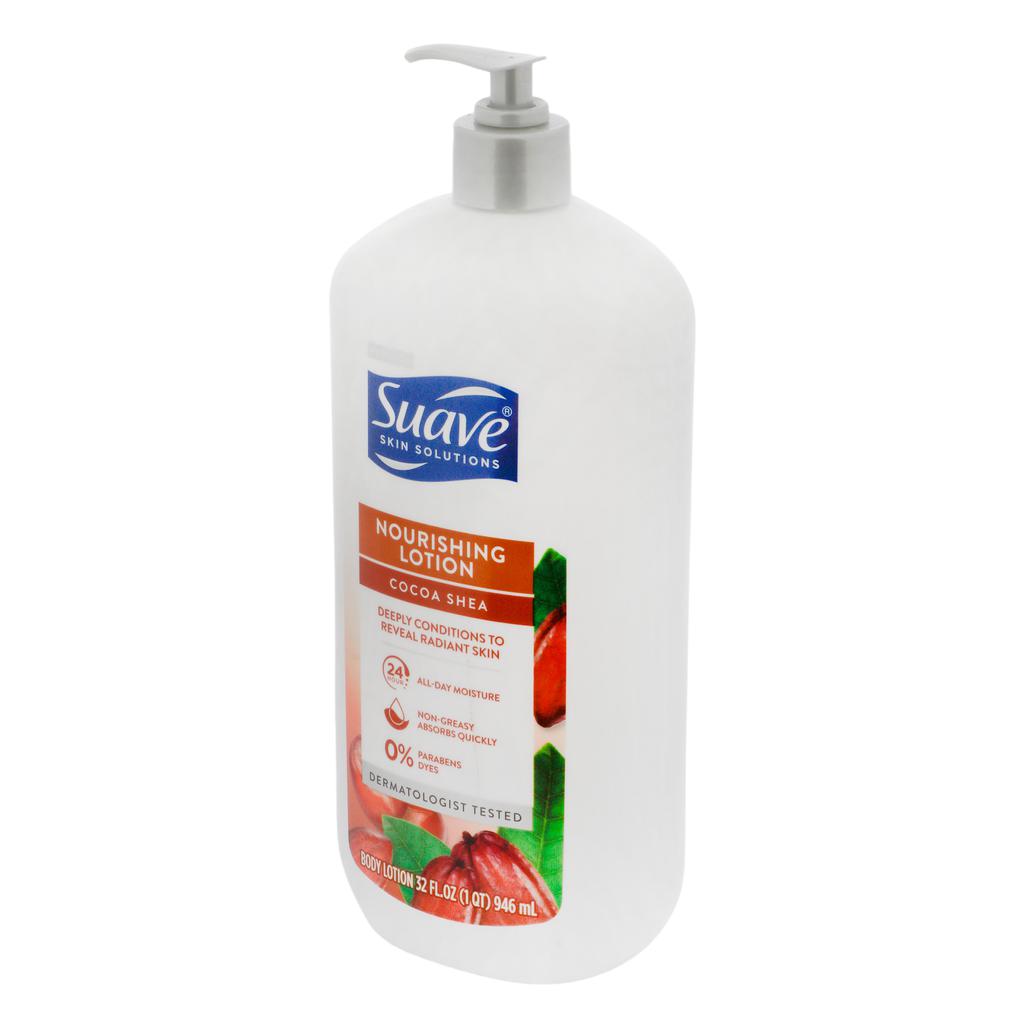 Suave Loción Nutritiva Cacao Karité 946 mL / 32 oz