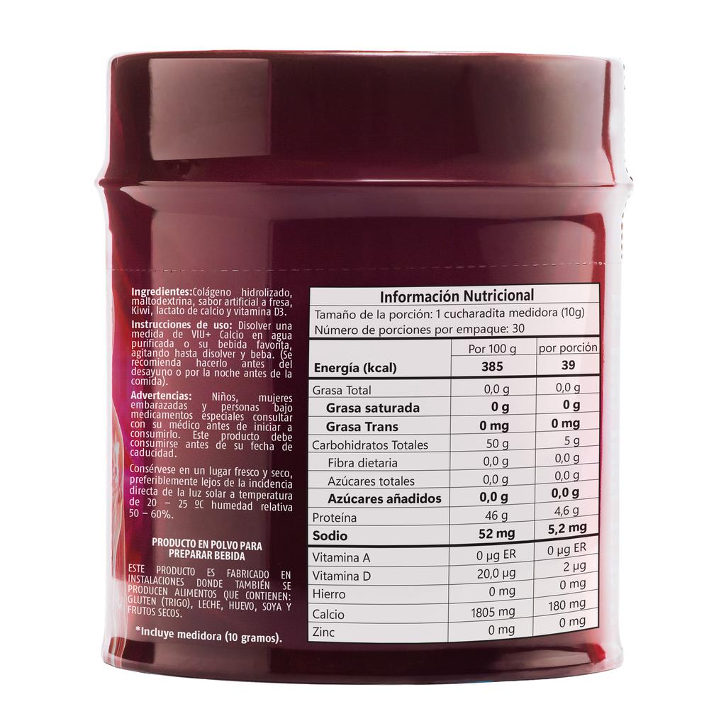 Viu Colágeno + Calcio Mezcla en Polvo 300 g