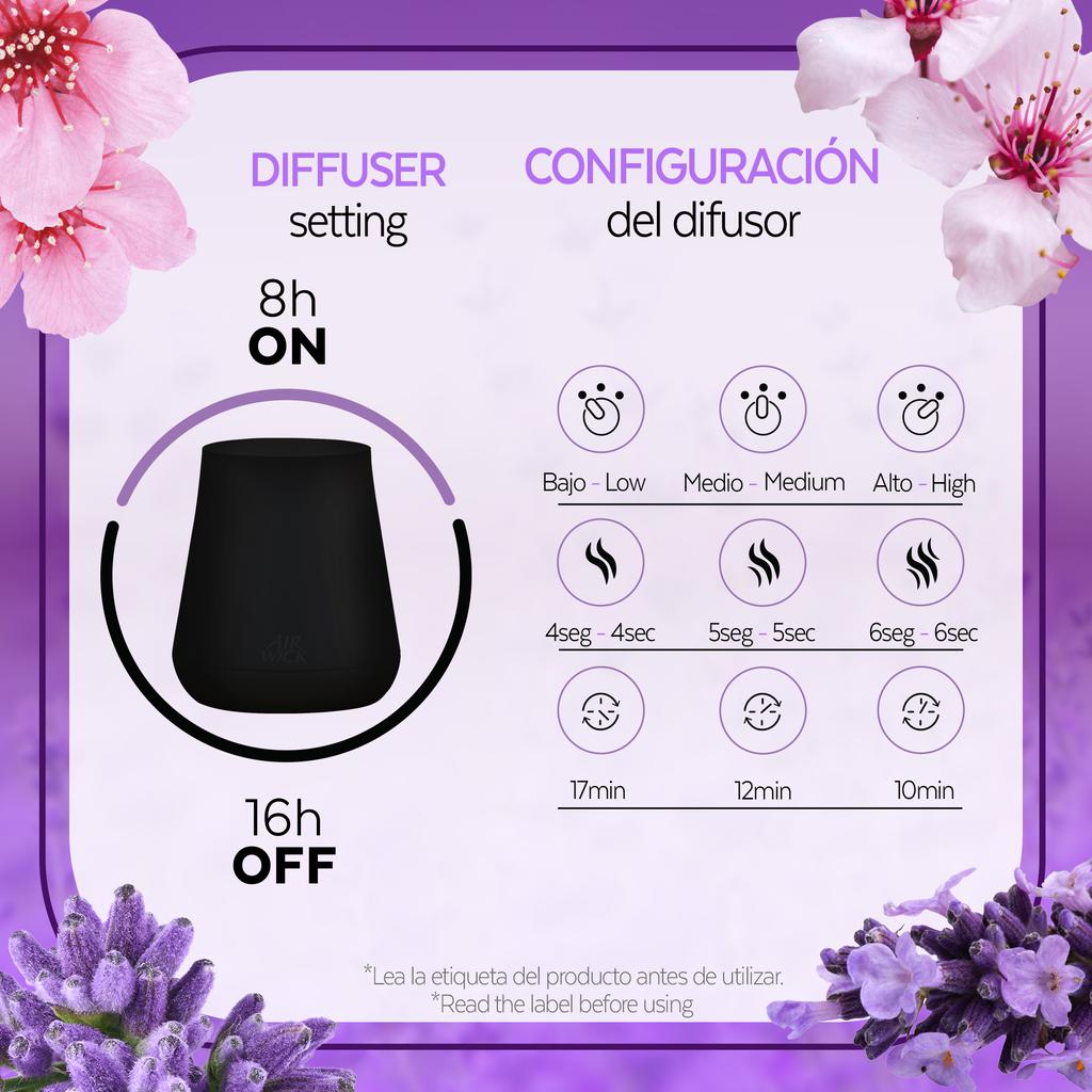 Air Wick Essential Mist 1 Difusor + 3 Repuestos 20 mL