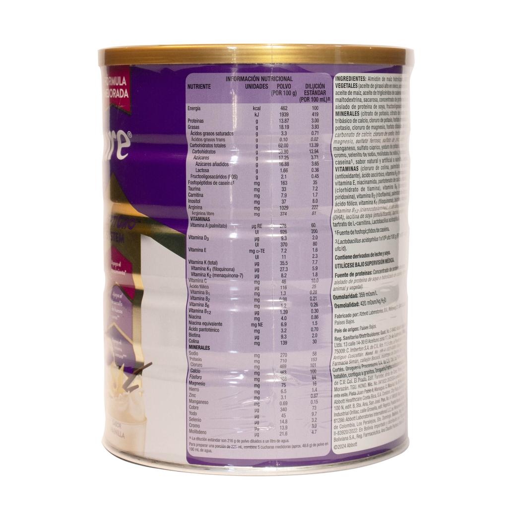 Pediasure Suplemento para el Crecimiento Infantil Sabor Vainilla 2 Unidades / 850 g