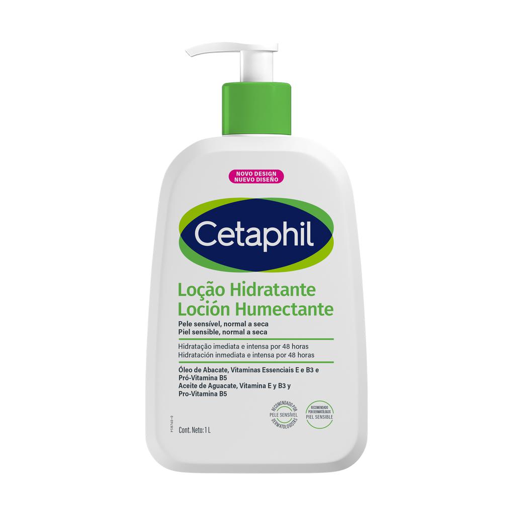 Cetaphil Loción Humectante para Piel Sensible Normal a Seca 1 L