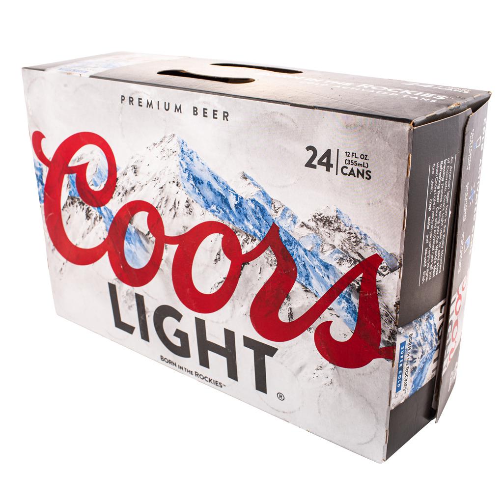 Coors Cerveza Light 24 Unidades / 355 mL / 12 oz