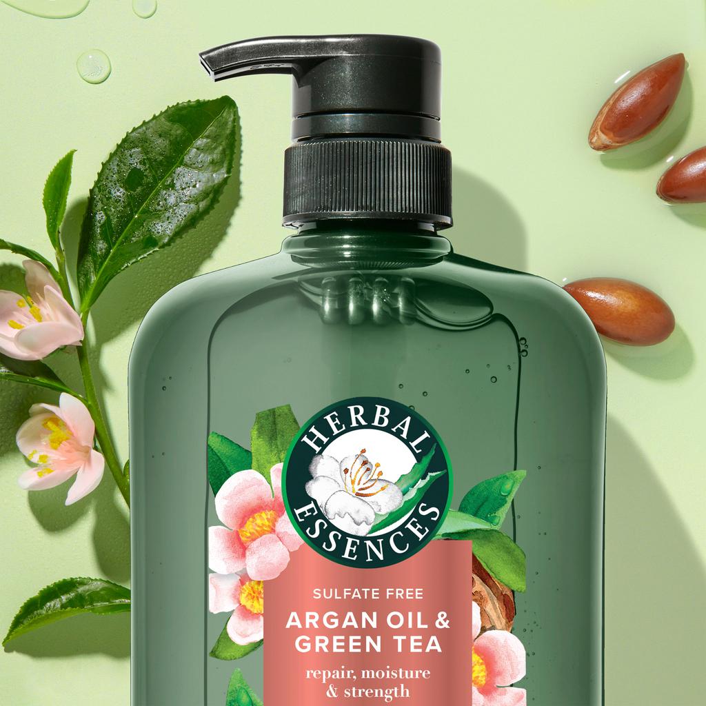 Herbal Essences Shampoo con Aceite de Argán y Té Verde 1 L / 33.8 oz