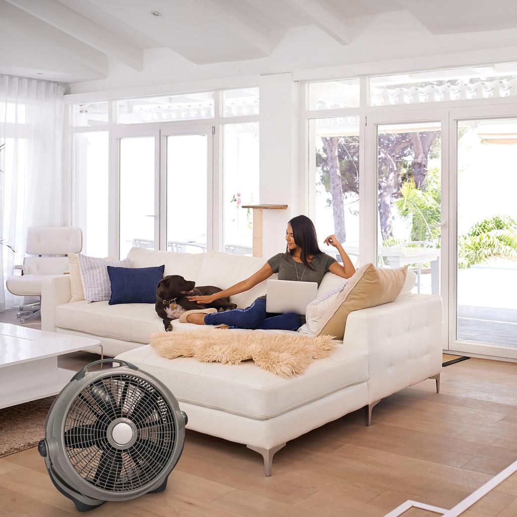 Ameri Air Ventilador de Piso de 50.8 cm / 20"