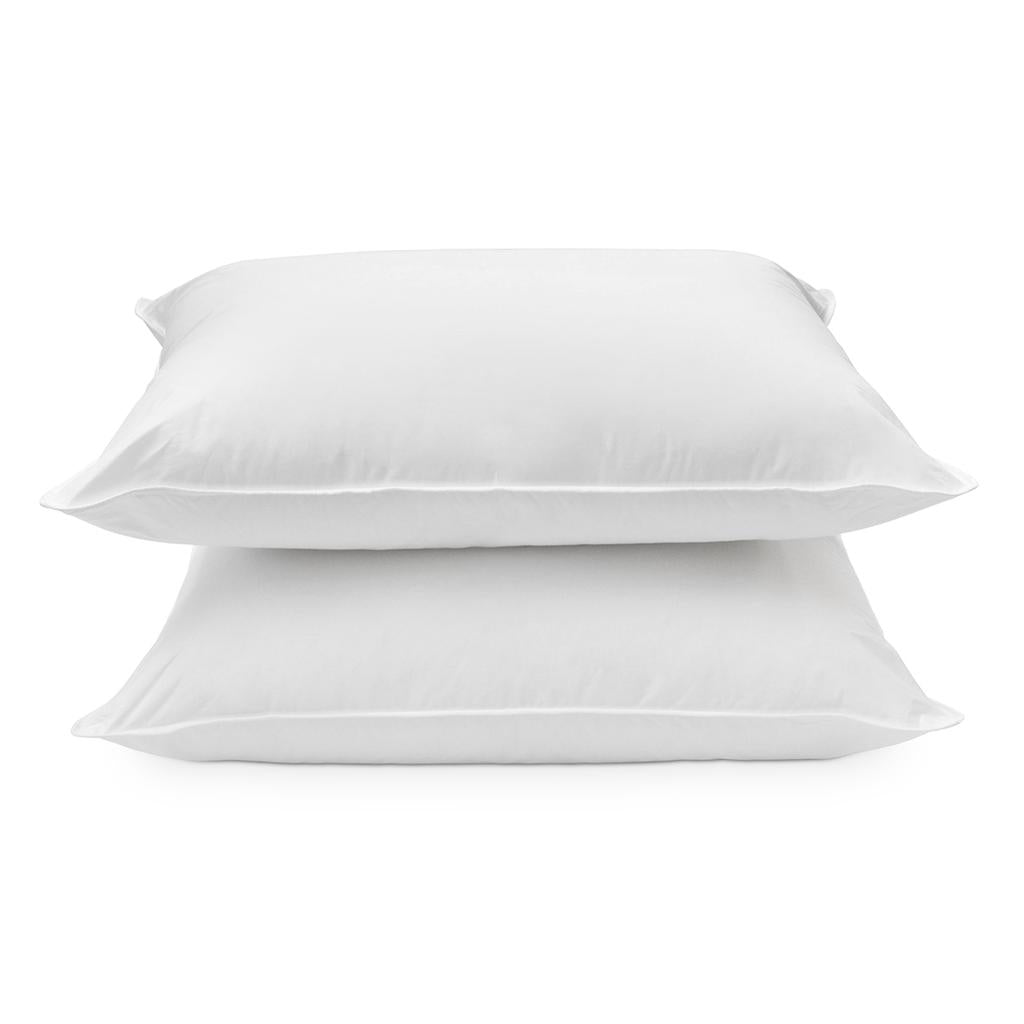 Almohadas Orgánicas de 300 Hilos y Funda en 100% Algodón 2 Unidades / 50 cm x 71 cm / 20" x 28"