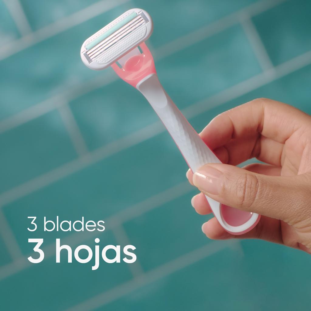 Gillette Máquina de Afeitar para Mujer Venus Sensitive Piel Sensible 12 Unidades