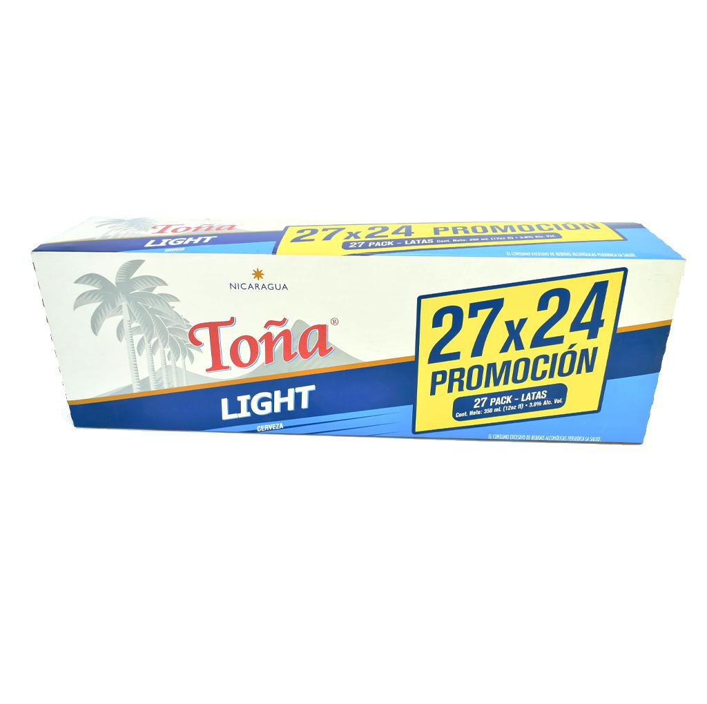 Toña Cerveza en Lata Lite 24 Unidades / 350 mL / 12 oz