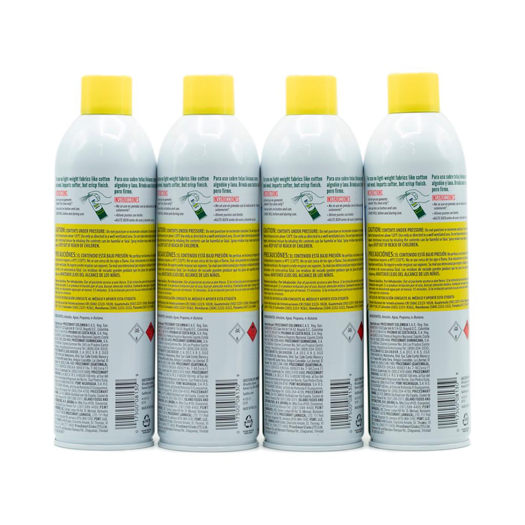 Niagara Almidón en Aerosol 4 Unidades / 567 g / 20 oz