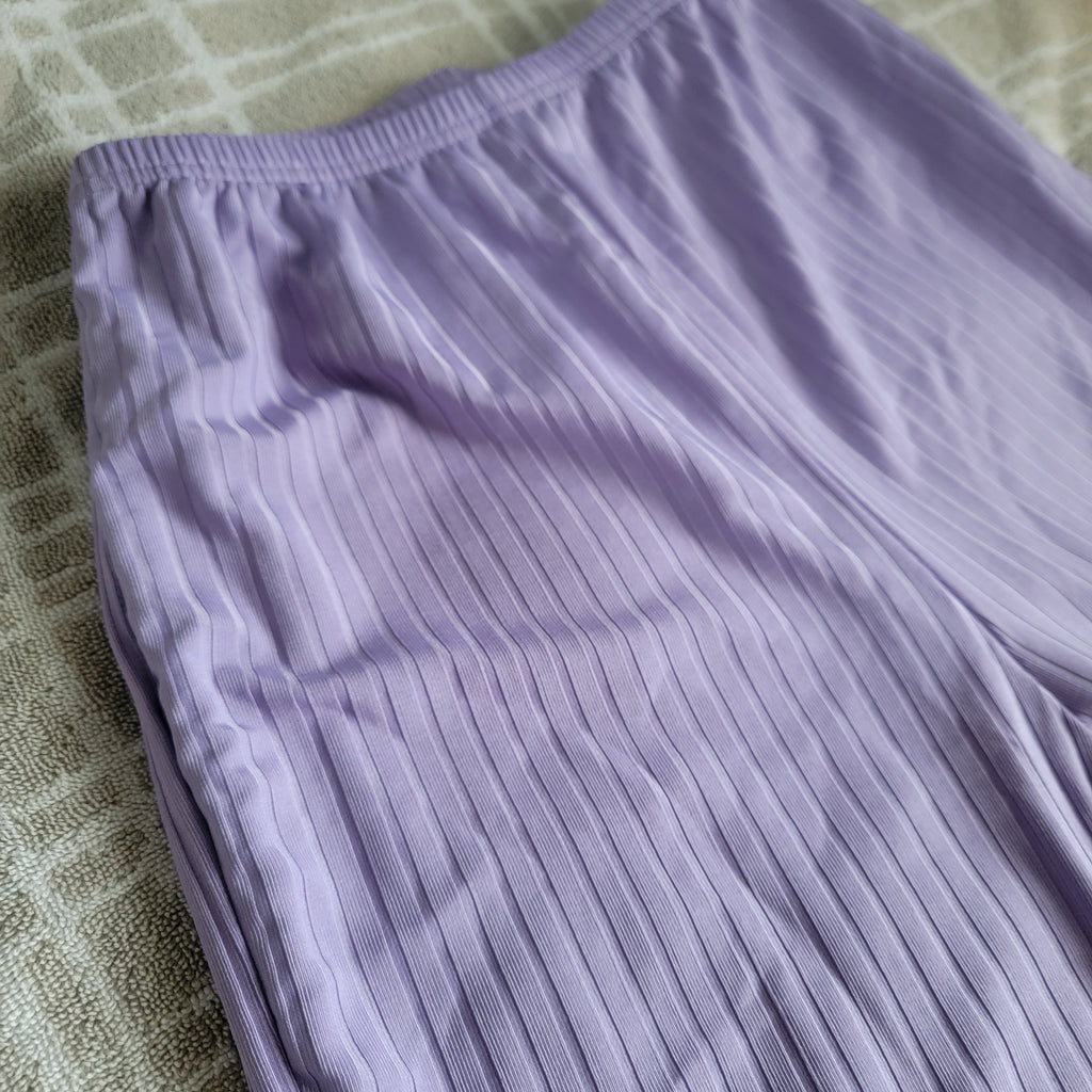 Pantalón palazzo lila
