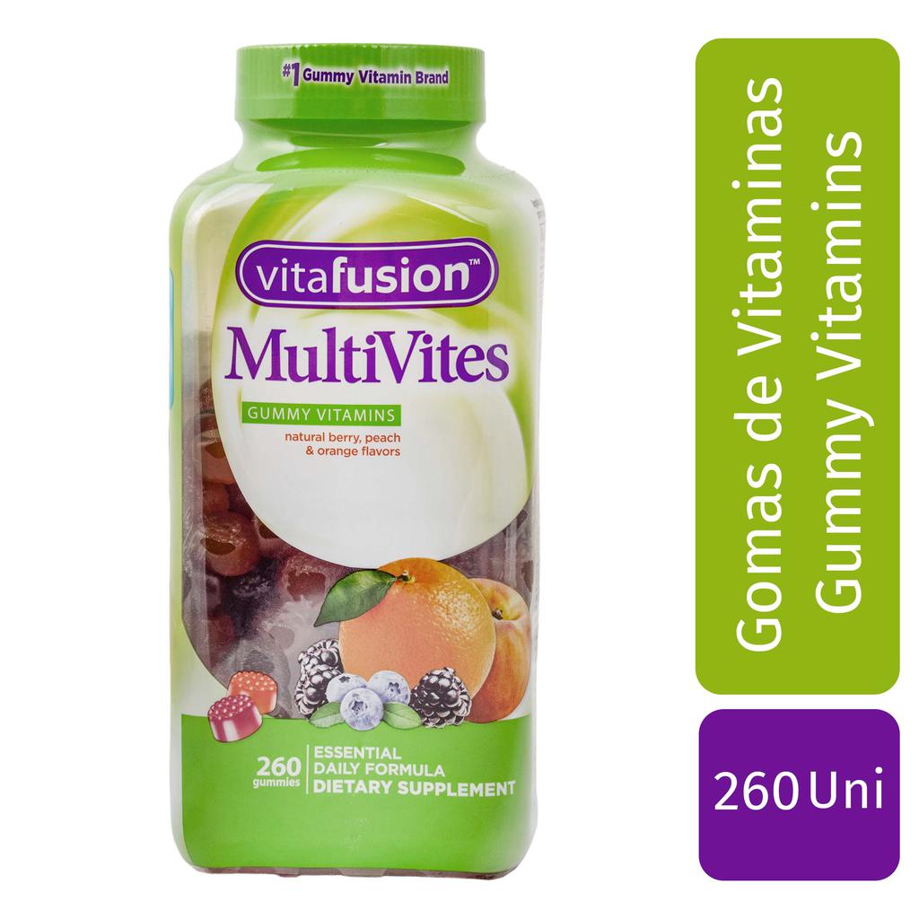 Vitafusion Vitaminas en Gomas MultiVites 260 Unidades