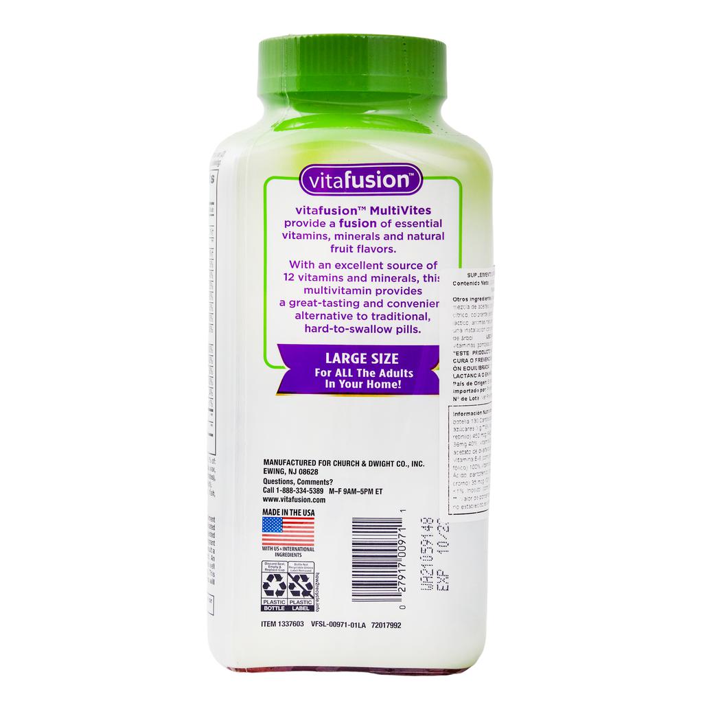 Vitafusion Vitaminas en Gomas MultiVites 260 Unidades