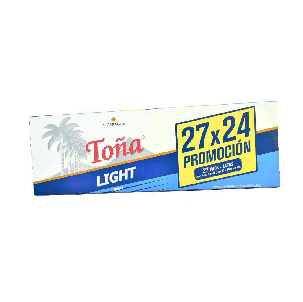 Toña Cerveza en Lata Lite 24 Unidades / 350 mL / 12 oz