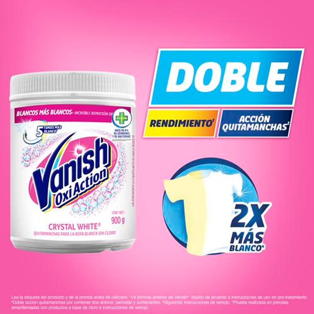 Vanish Quitamanchas en Polvo 2 Unidades / 900 g