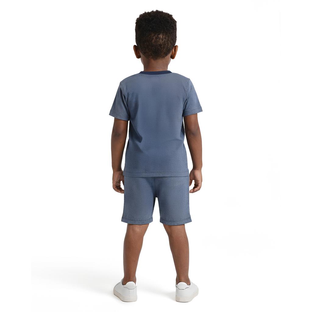 Splendid Conjunto de Camisetas y Bermuda para Niño 3 Piezas