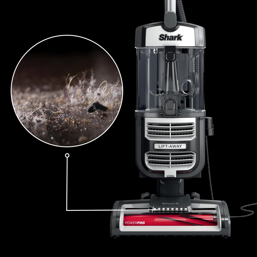 Shark Aspiradora Vertical Navigator Lift-Away con PowerFins, HairPro y Filtro HEPA Lift-Away UV730