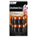 Duracell Baterías Alcalinas Tipo D 14 Unidades