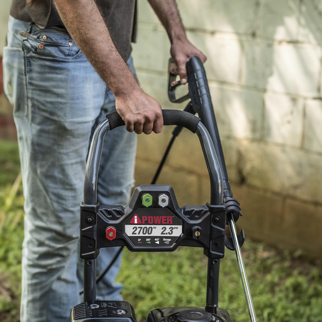 A-iPower Lavadora de Alta Presión a Gas 18.61 MPa / 2 700 PSI