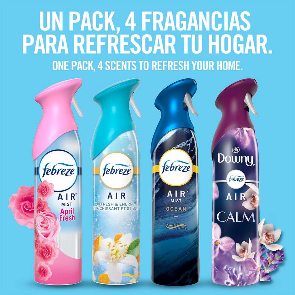 Febreze Aromatizantes Air Pack 4 Unidades / 250 g / 8.8 oz