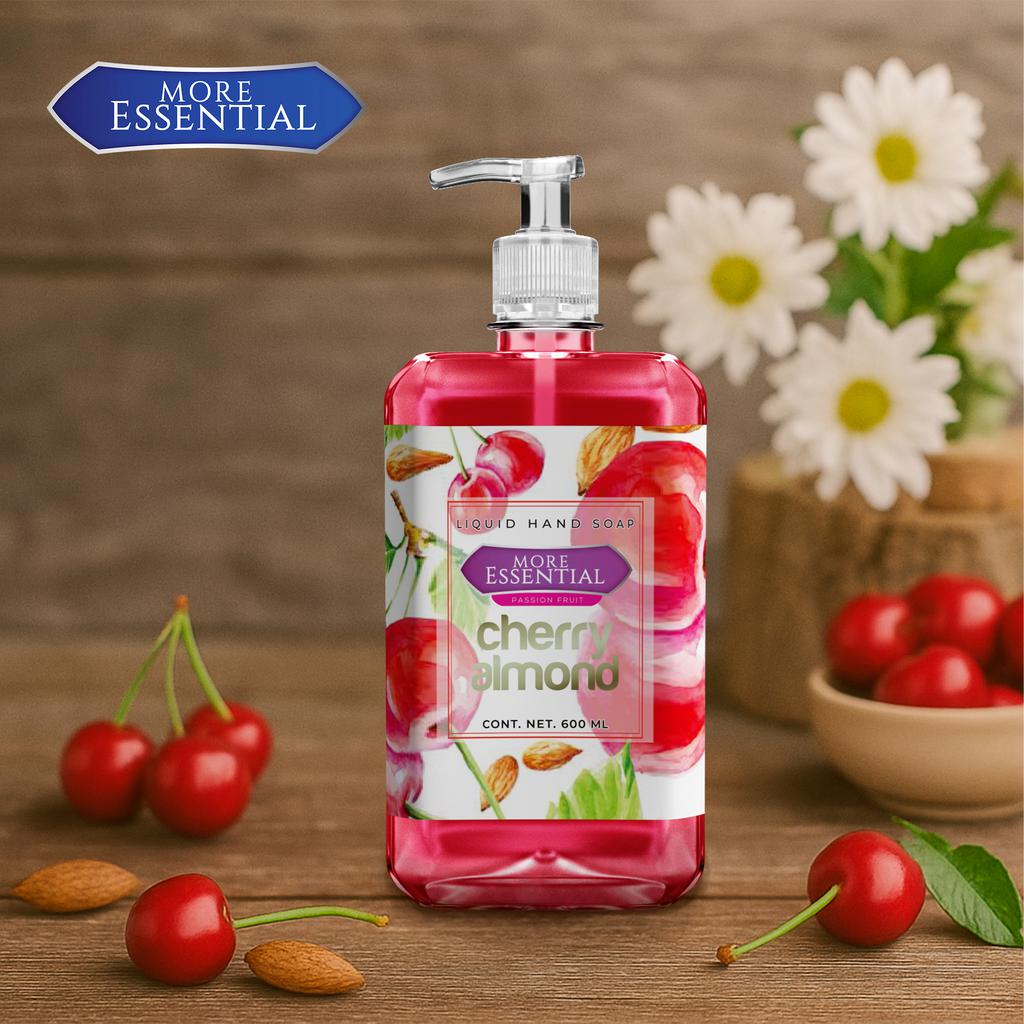 More Essential Jabón Líquido Antibacterial para Manos con Fragancias Surtidas 4 Unidades / 600 mL / 20.3 oz