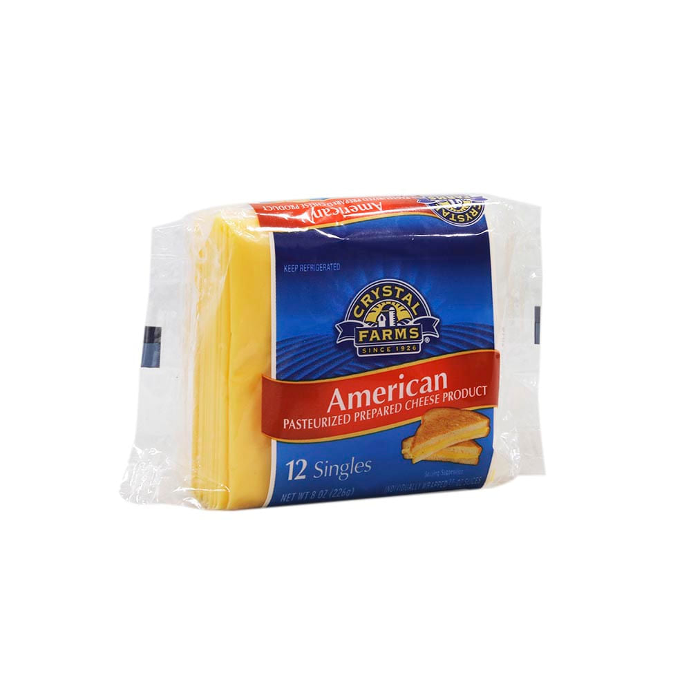 Queso Americano Crystal Farms 226 Gr