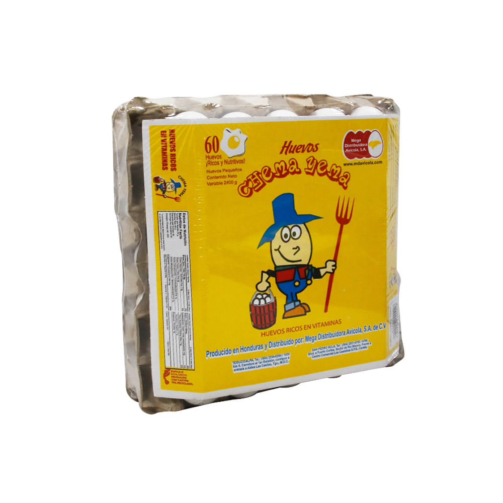 Huevos Chema Yema 60 Un
