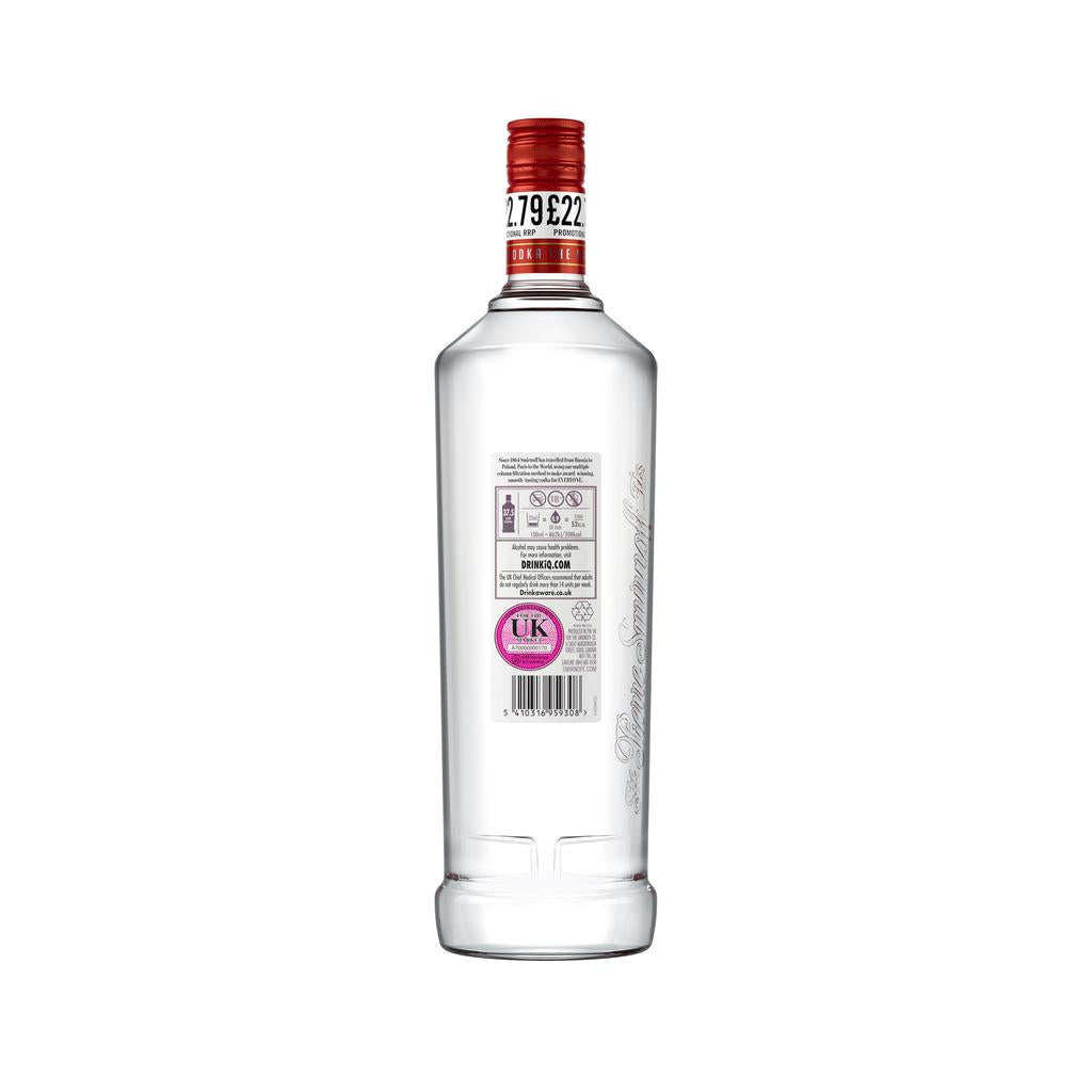 Smirnoff Vodka 1 L / 33.8 oz