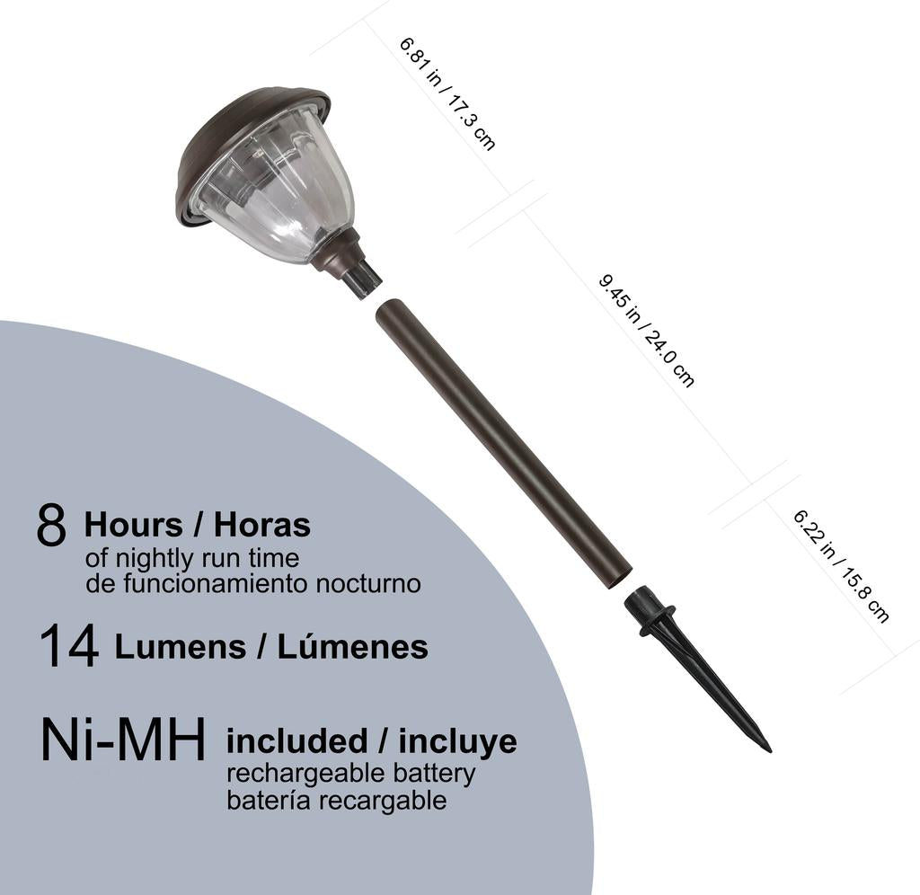 SmartYard Lamparas LED de Luz Solar 5 Unidades