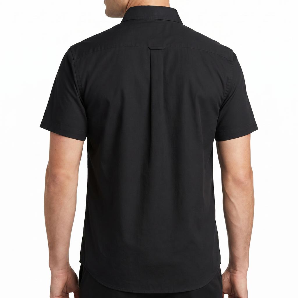 Perry Ellis Camisa Manga Corta de Botones para Hombre