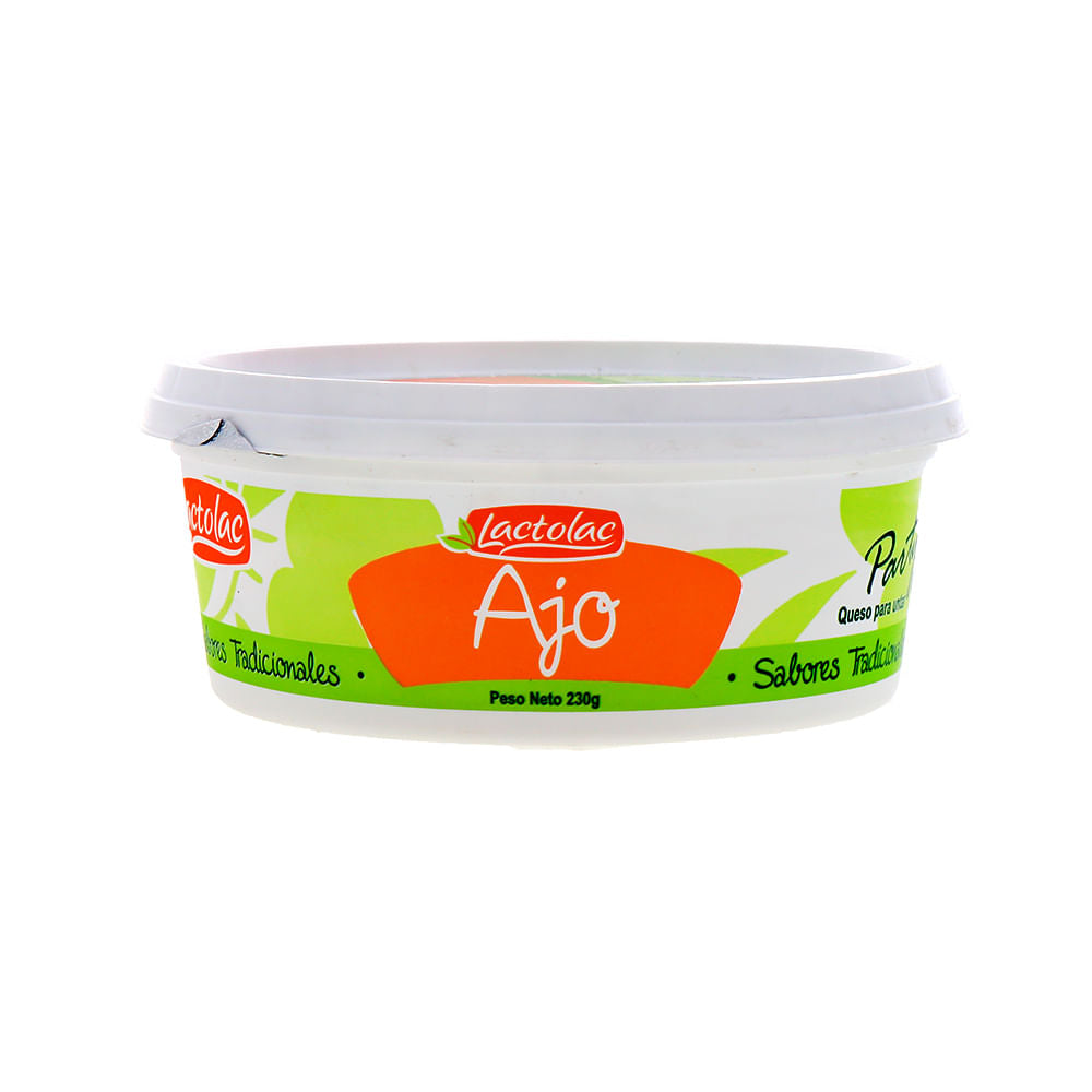 Dip De Queso Lactolac Con Ajo 230 Gr