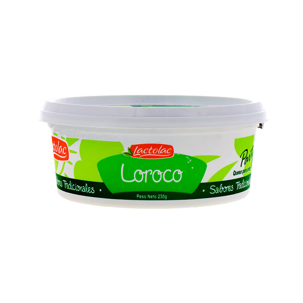Dip De Queso Lactolac Con Loroco 230 Gr