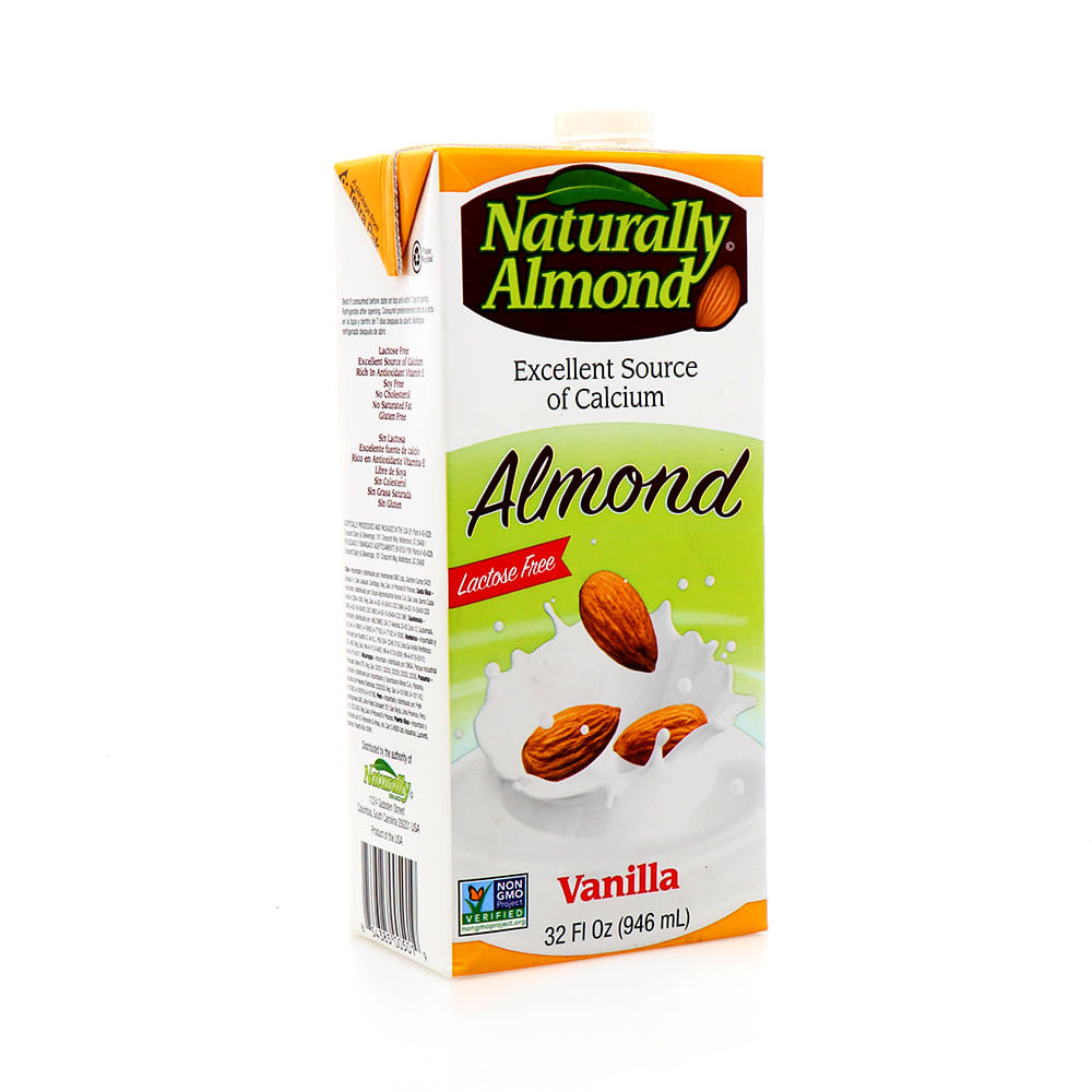 Bebida De Almendra Naturally Almond De Vainilla 946 Ml