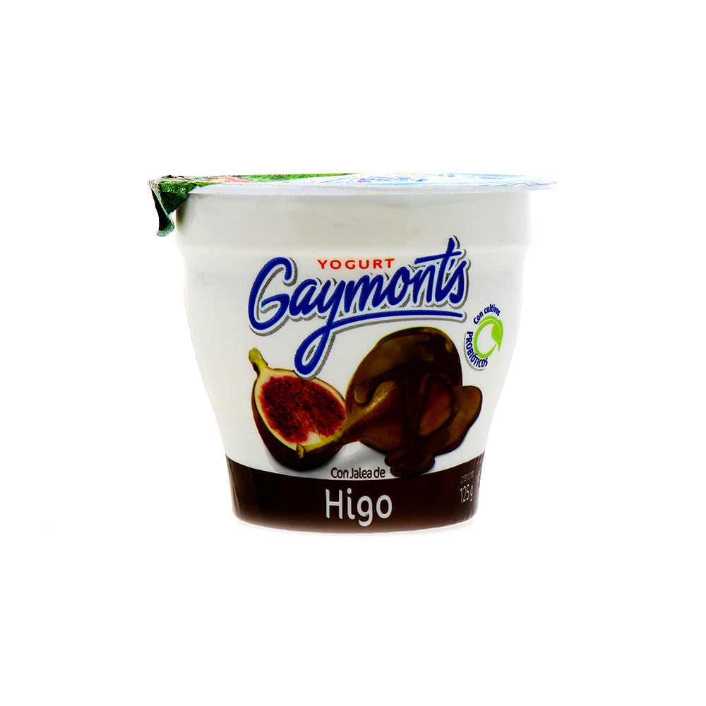 Yogurt Gaymont´S Con Jalea De Higo 125 Gr