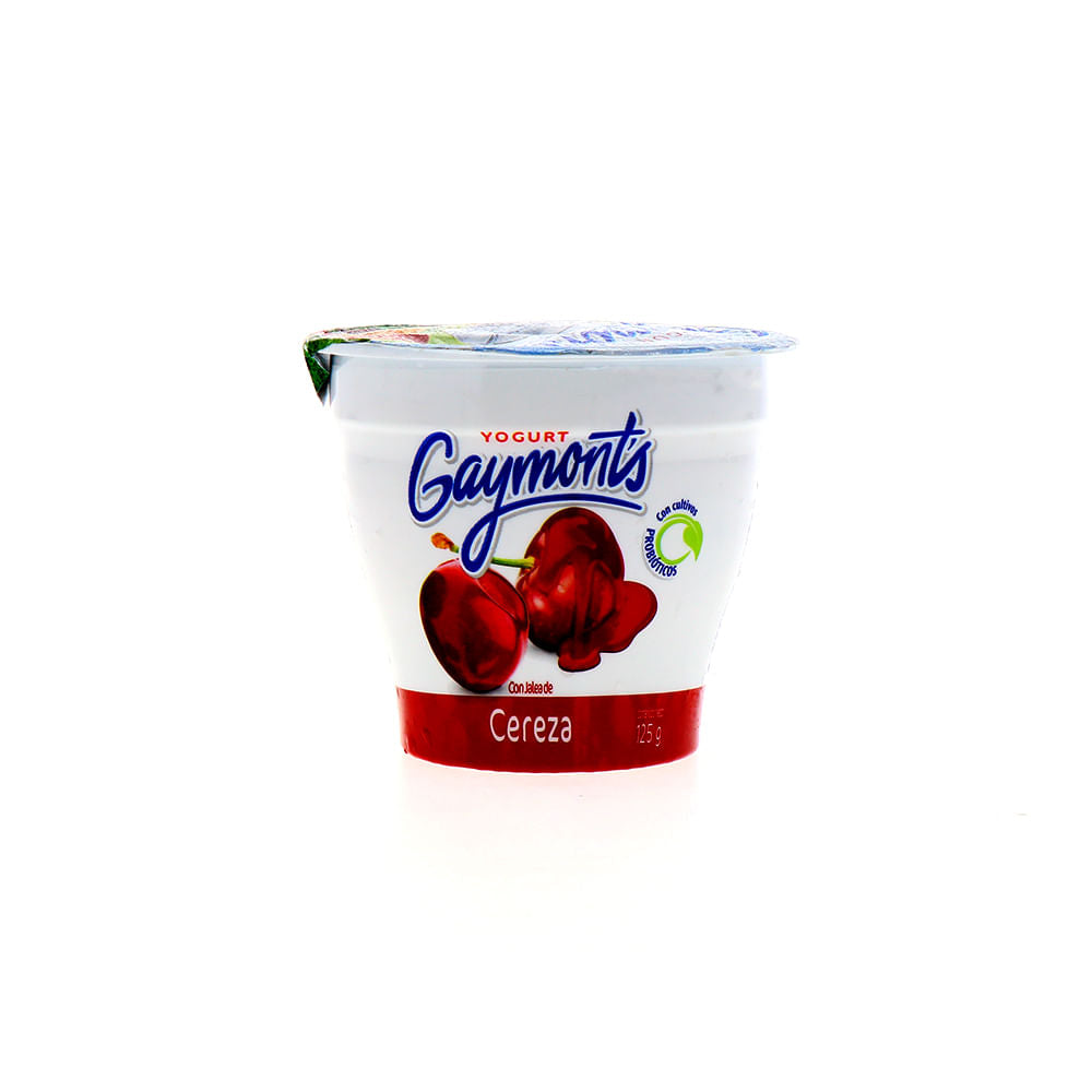 Yogurt Gaymont´S Con Jalea De Cereza 125 Gr