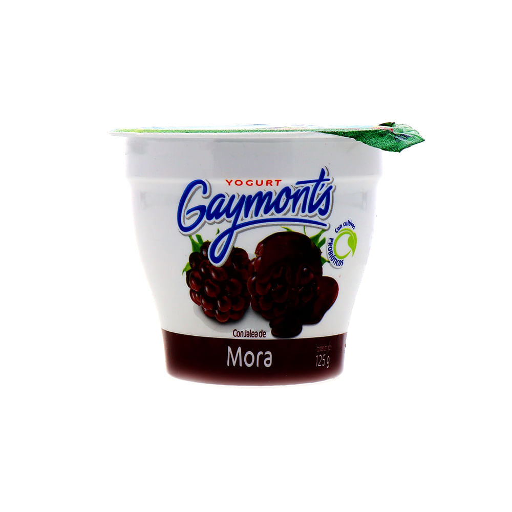 Yogurt Gaymont´S Con Jalea De Mora 125 Gr