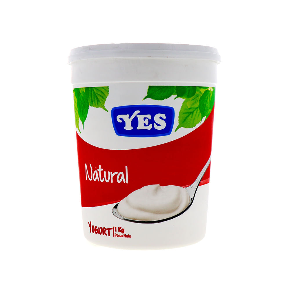 Yogurt Yes Sabor Natural 1 Kg