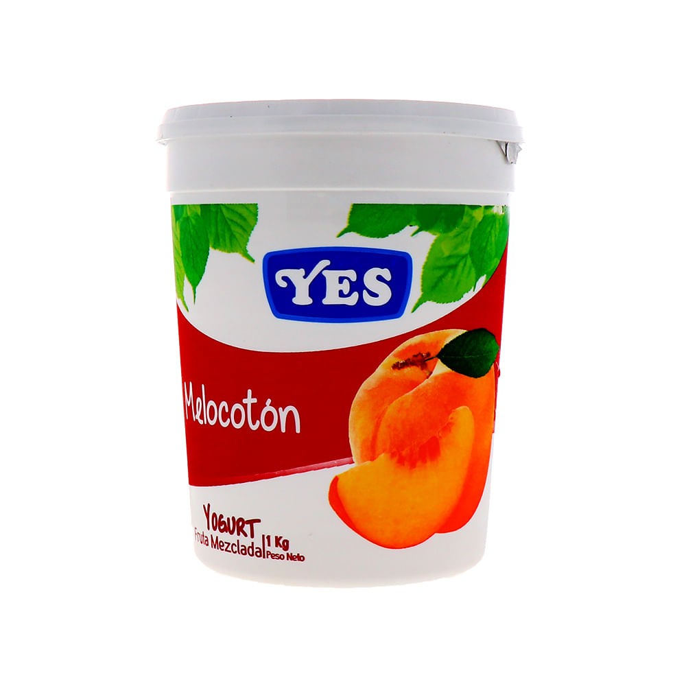 Yogurt Yes Sabor Melocotón 1 Kg