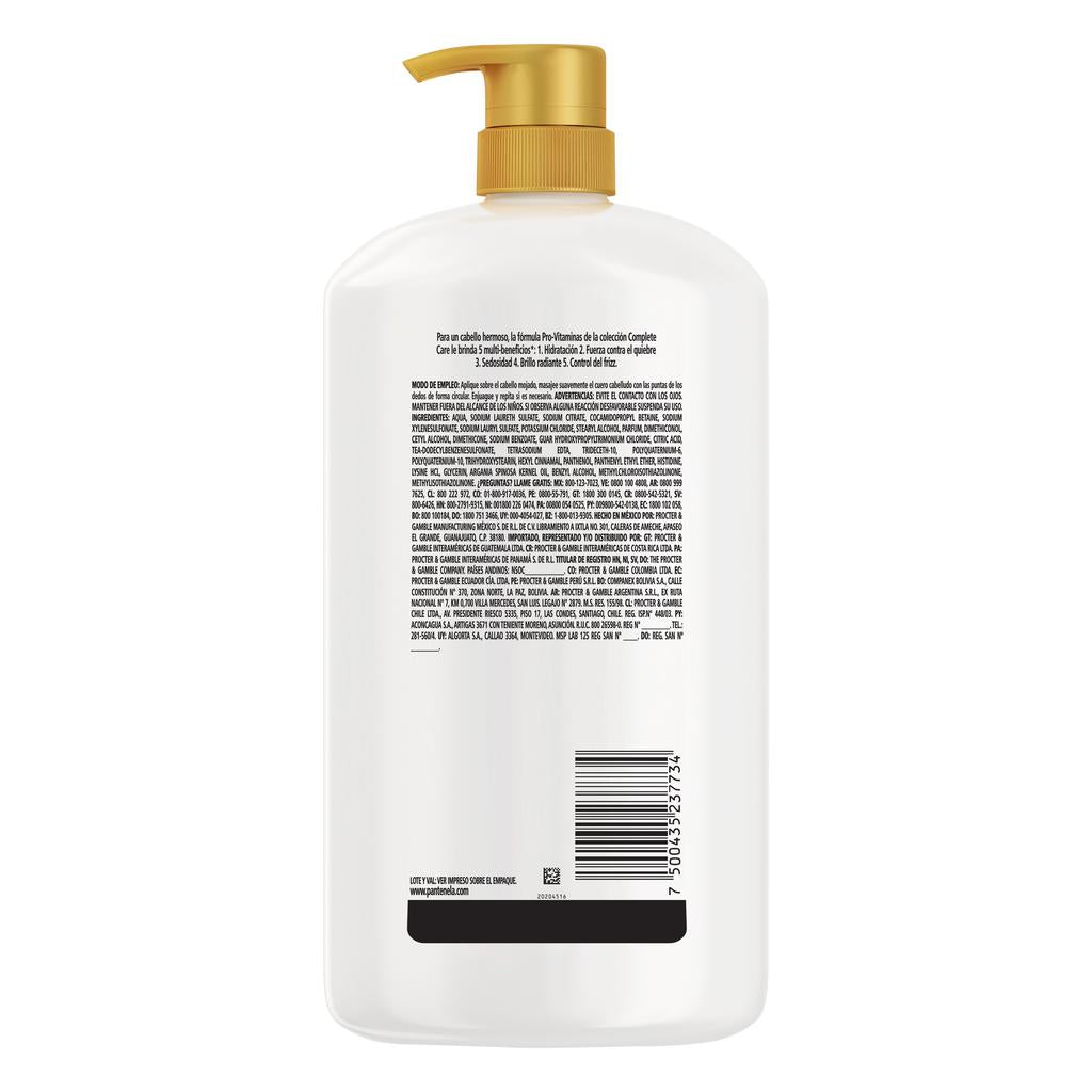 Pantene Pro-V Shampoo Complete Care Multi-Beneficios 1 L / 33.8 oz