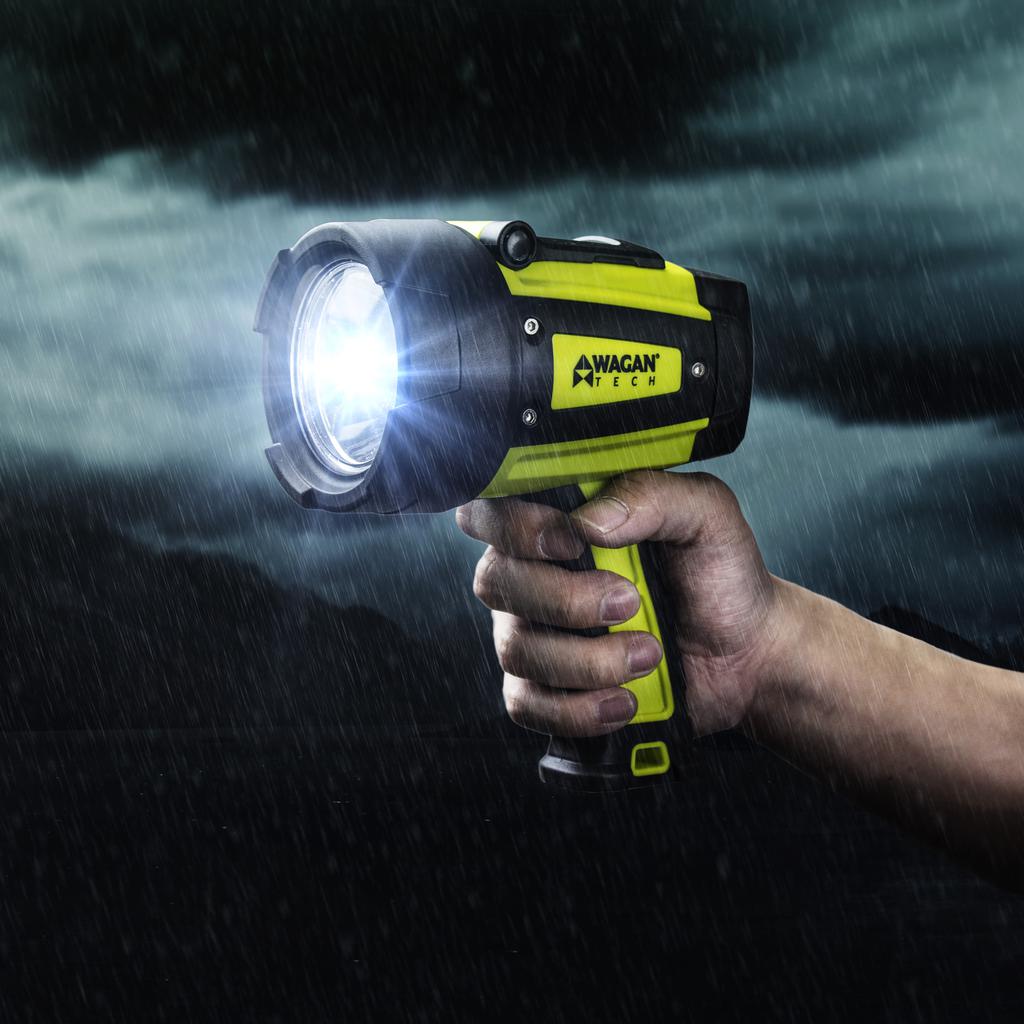 Wagan Tech Linterna LED Inalámbrica y a Prueba de Agua