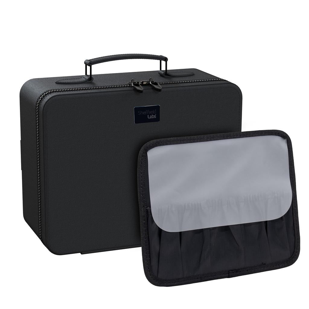 Sheffield Labs Bolsa para Maquillaje con Espejo de Luz LED