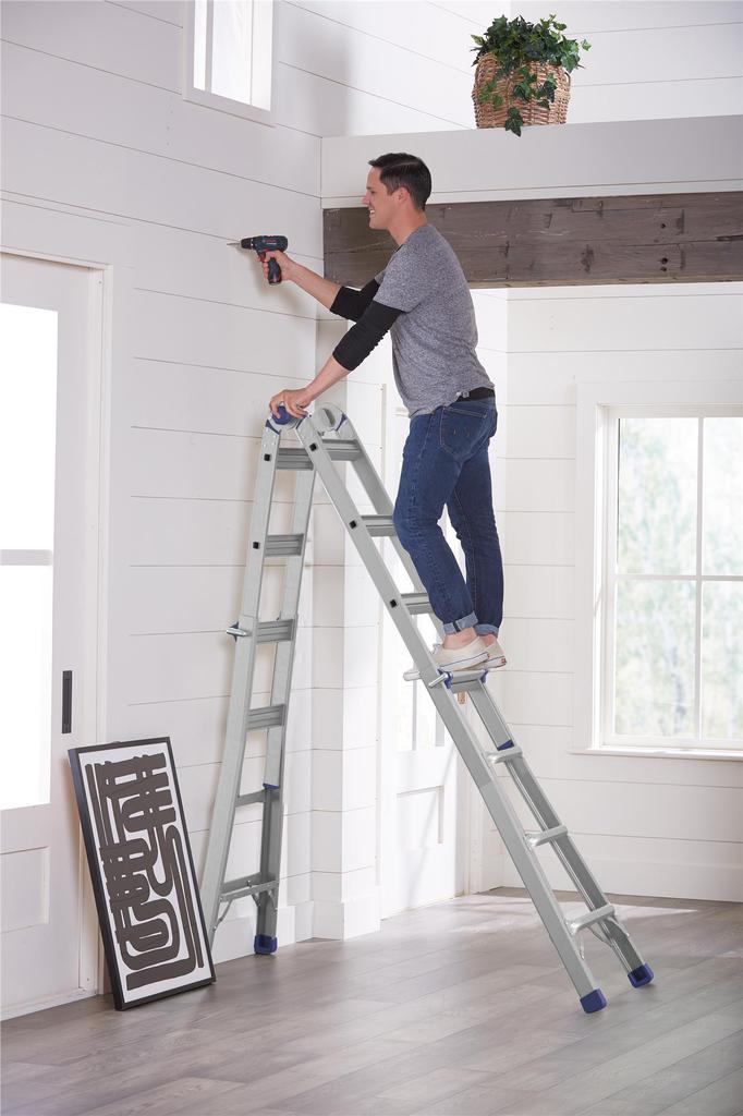 Cosco Escalera Articulada de Multiposición 5.4 m / 18´