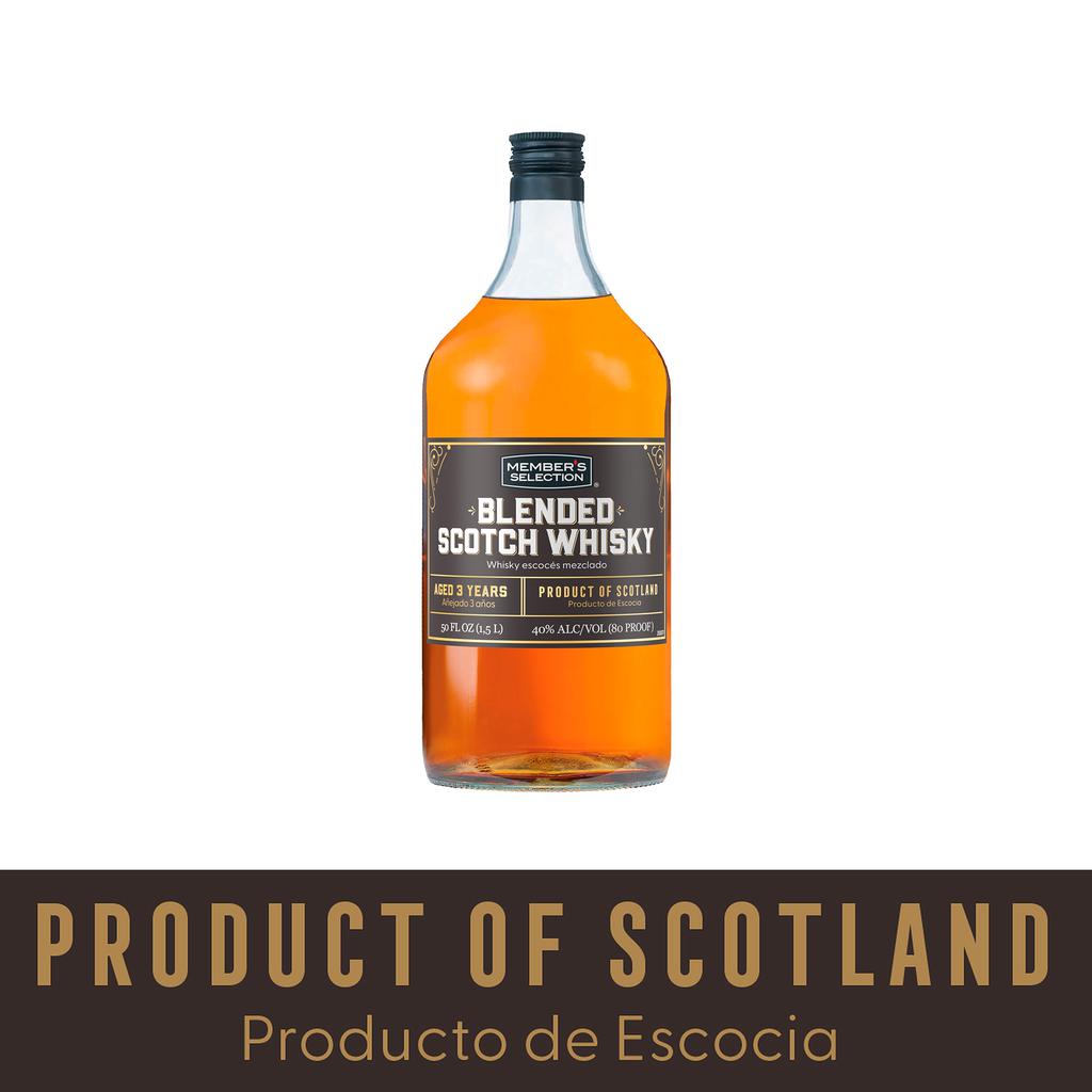 Member's Selection Whisky Escocés Mezclado Añejado 3 Años 1.5 L / 50 oz