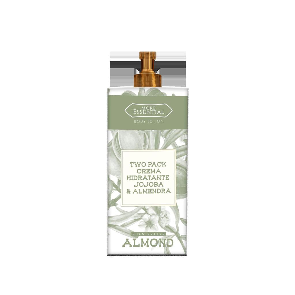 More Essential Crema Hidratante de Almendra y Jojoba 2 Unidades / 600 mL