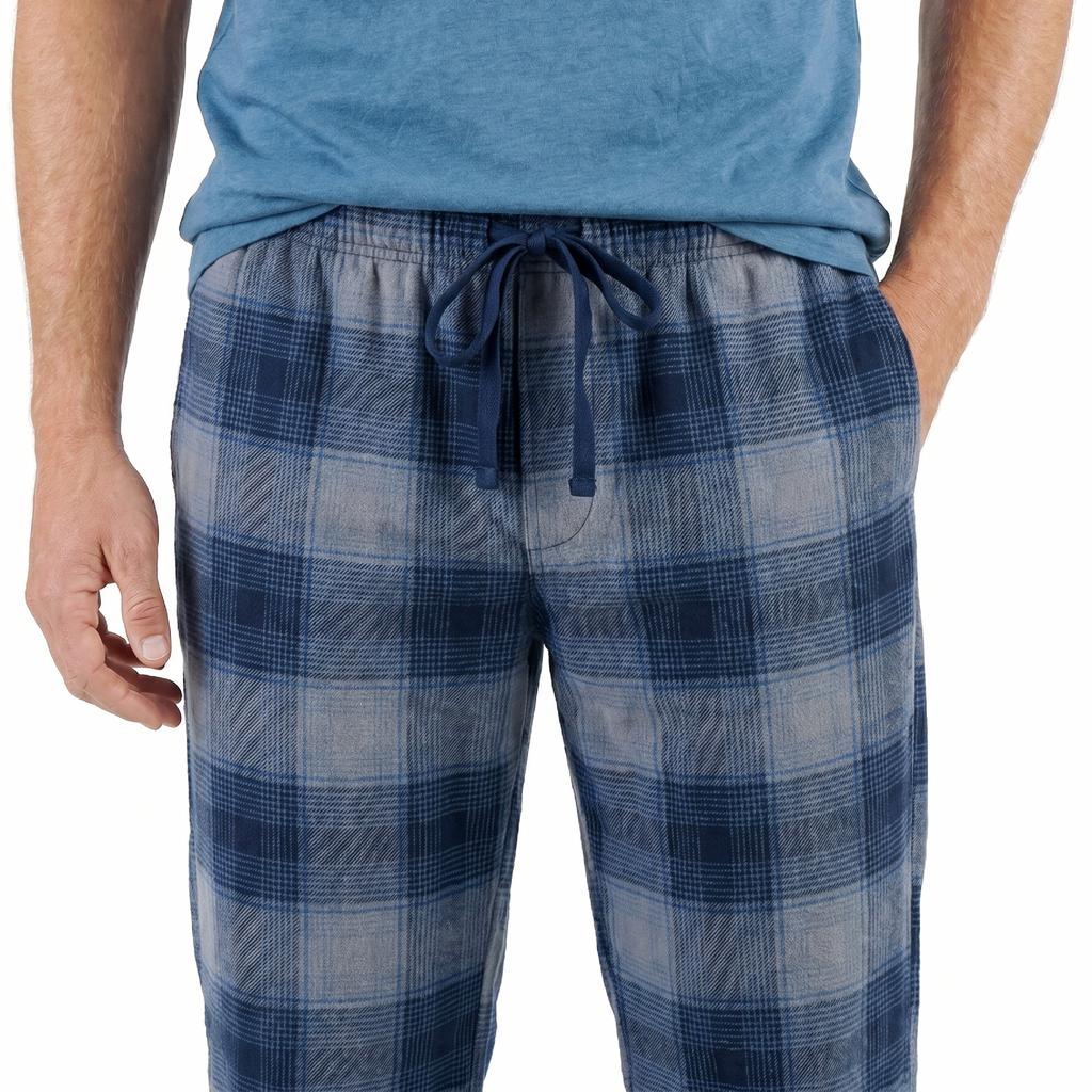 Tailor Vintage Conjunto de Pijama con Camiseta y Pantalón para Hombre 2 Piezas