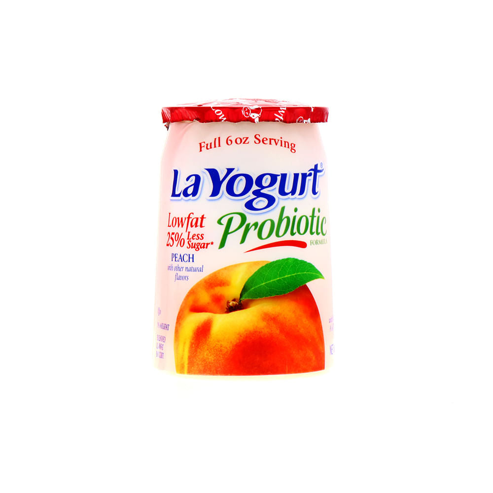Yogurt La Yogurt Original Melocoton 6 Oz