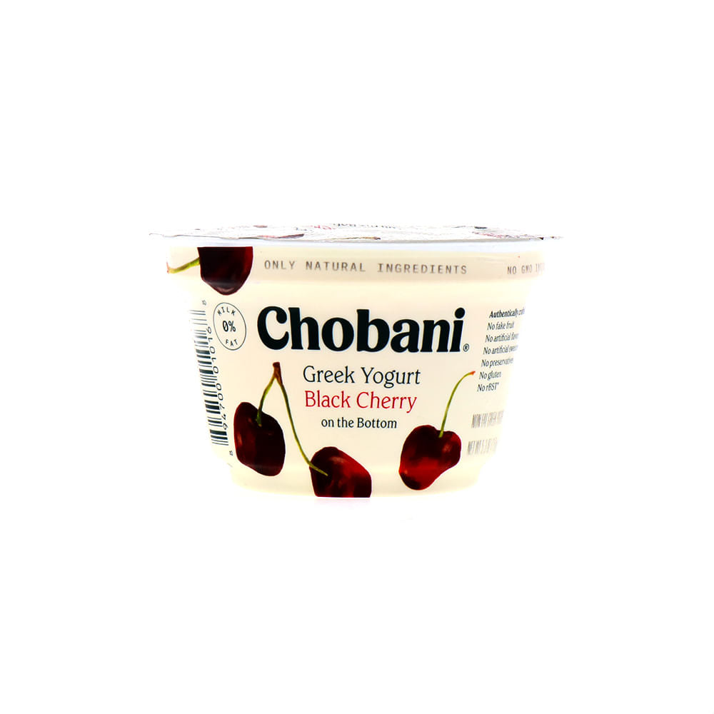 Yogurt Griego Chobani Cereza Negra 6 Oz