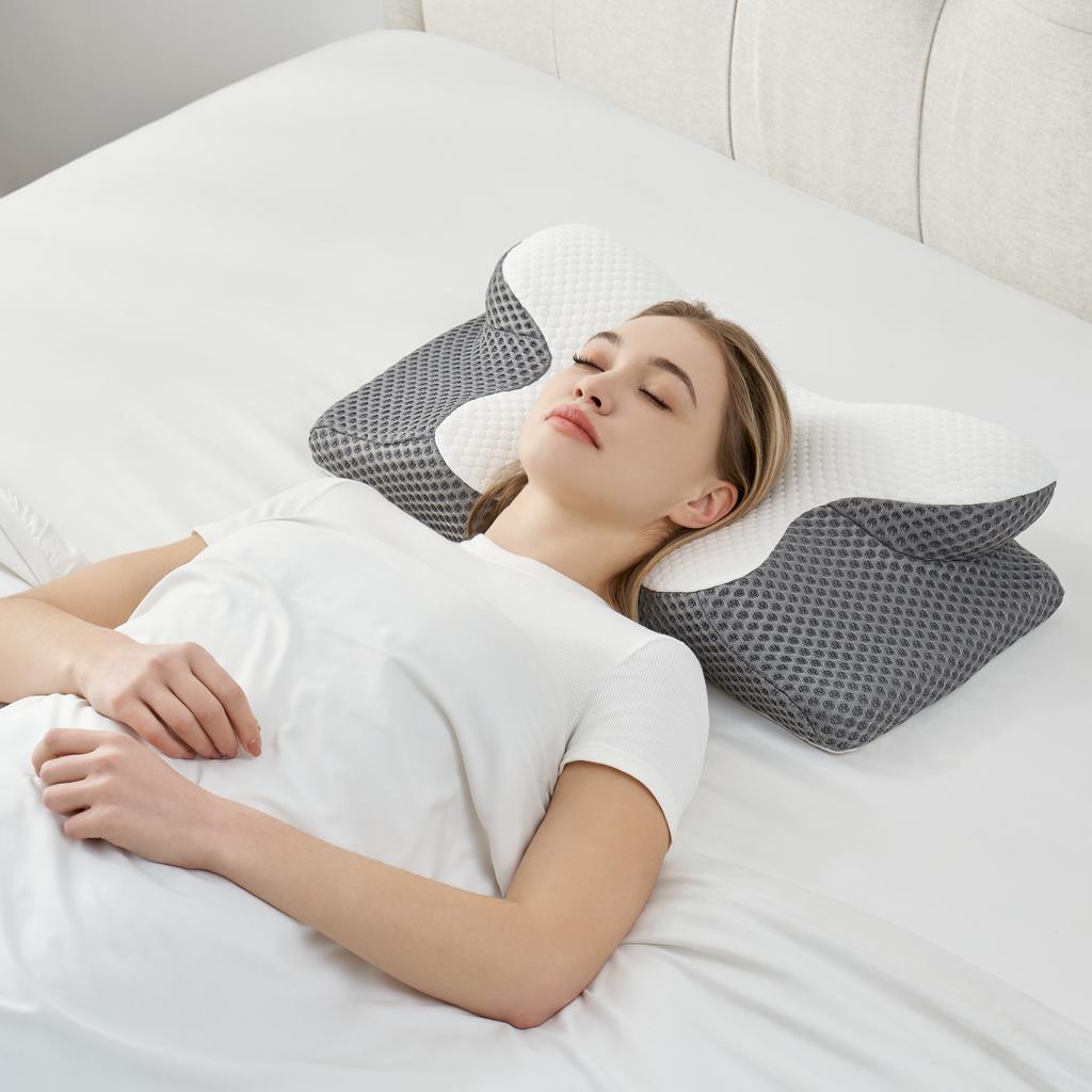 Home Retreat Almohada de Espuma Viscoelástica 58 cm x 35 cm x 12 cm / 22" x 13.77" x 4.72"