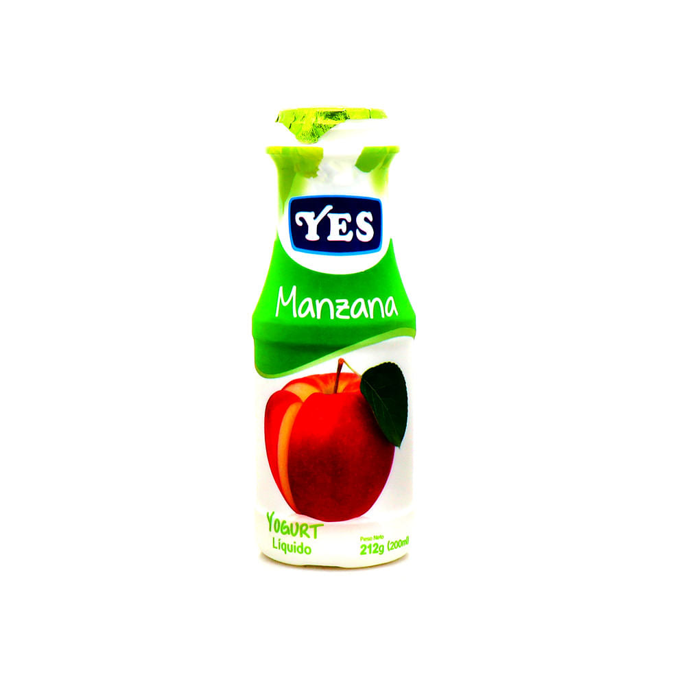 Yogurt Yes Sabor Manzana 212 Gr