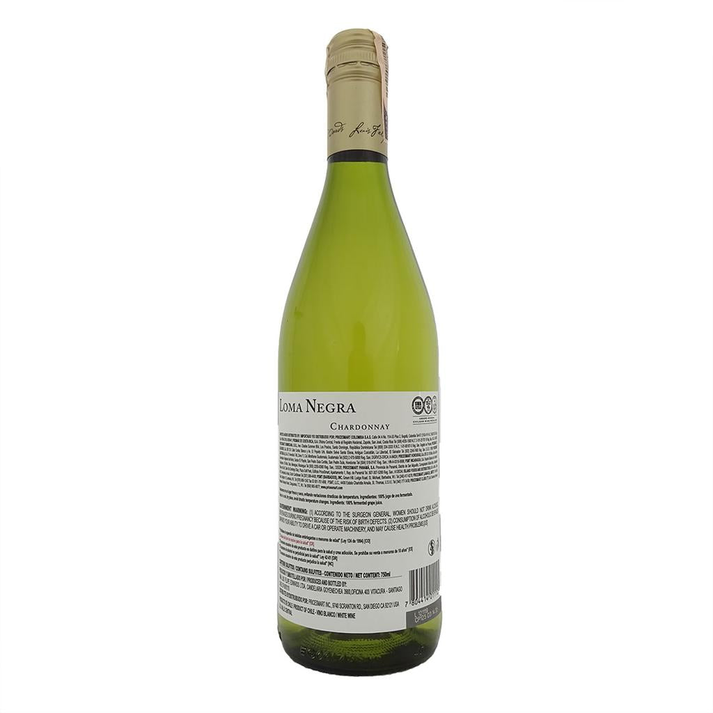 Loma Negra Chardonnay Classic Vino Blanco 750 mL / 25.4 oz